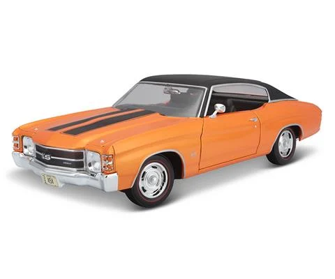 1971 Chevrolet Chevelle SS454 Sport Coupe in Orange - MAISTO