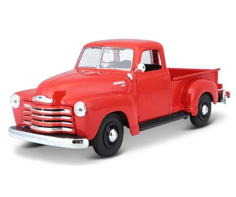 1950 Chevrolet 3100 Pickup Truck in Omaha Orange - MAISTO
