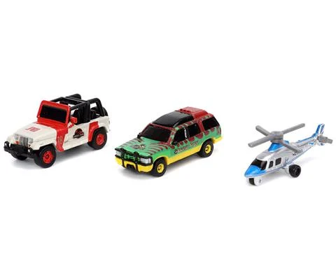 Jurassic World - Nano Hollywood Rides 3-in-1 Blister Pack