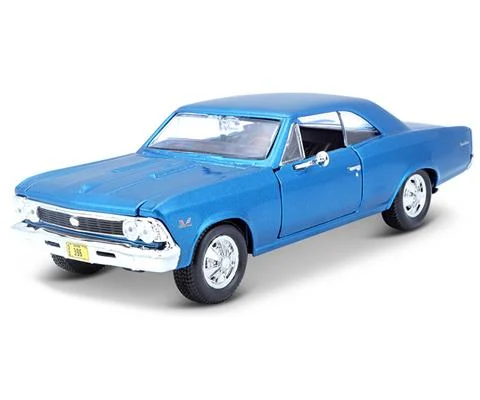 1966 Chevrolet Chevelle SS 396 in Metallic Blue - MAISTO