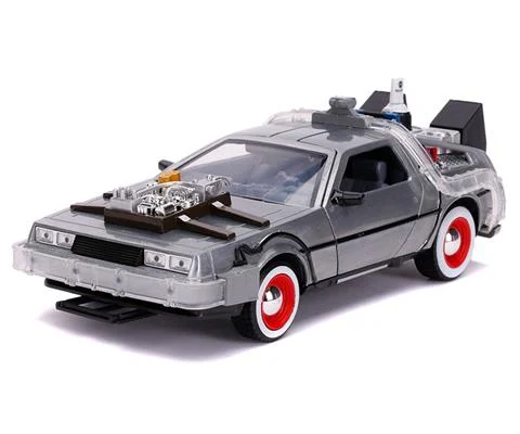 DeLorean Time Machine with Light - Back to the Future III 1990