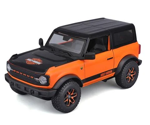 Harley-Davidson - 2021 Ford Bronco Badlands in Orange and Black