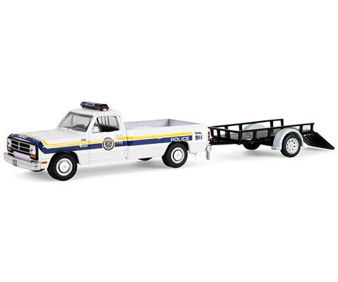 Philadelphia PA Police Department - 1990 Dodge Ram D200 with Utility Trailer