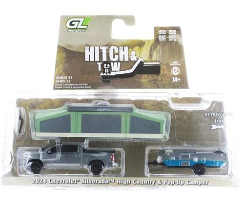 2024 Chevrolet Silverado High Country and Pop-Up Camper
