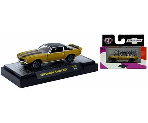 1972 Chevrolet Camaro Z/28 in Black and Dark Yellow - M2MACHINES