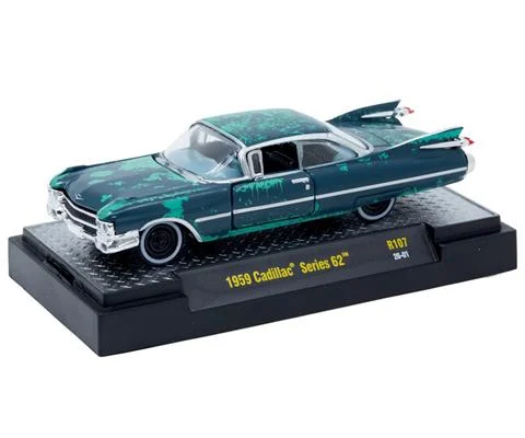 1959 Cadillac Series 62 in Tarnished Blue - M2MACHINES