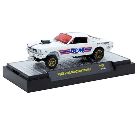 B M - 1966 Ford Mustang Gasser in White