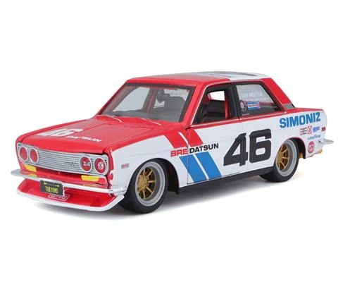 BRE Datsun 510 in Red and White #46 - Tokyo Mods