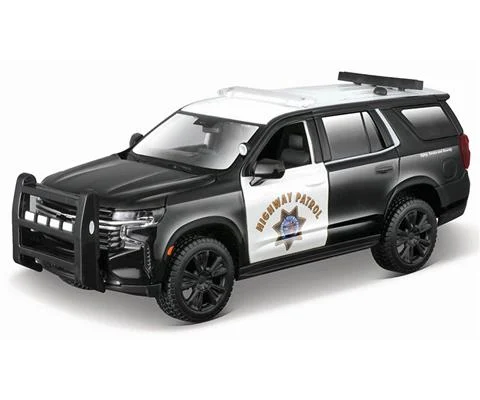 Highway Patrol - 2024 Chevrolet Tahoe in Black and White