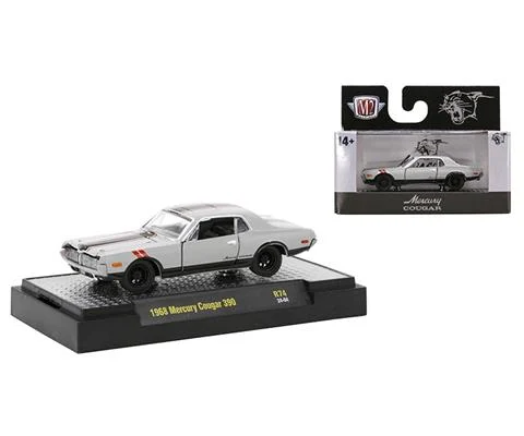 1968 Mercury Cougar 390 in Grey with Black Accents - M2MACHINES