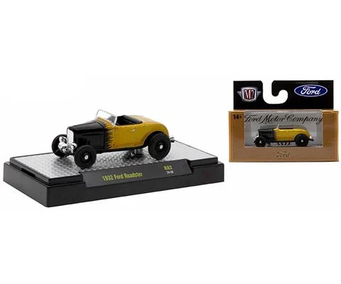 1932 Ford Roadster in Black and Yellow - M2MACHINES