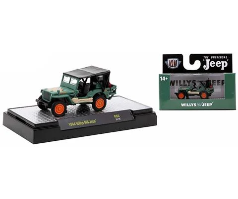 1944 Willys Jeep in Green - M2MACHINES