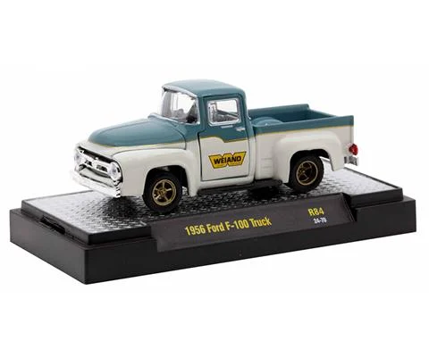 Weiand - 1956 Ford F-100 Pickup Truck in Blue and White