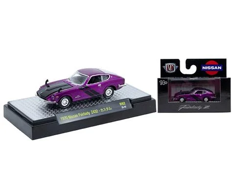 1970 Nissan Fairlady Z432 in Purple with Black Hood - M2MACHINES