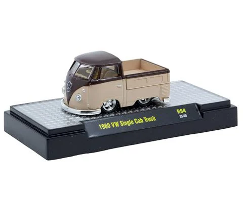 1960 Volkswagen Single Cab Truck in Brown and Tan - M2MACHINES