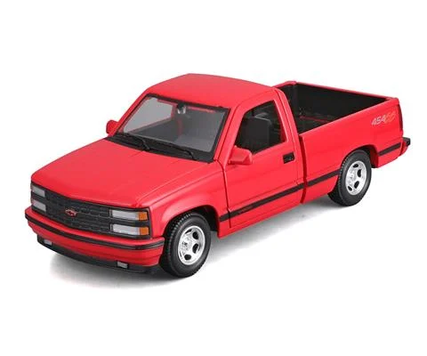 1993 Chevrolet 454 SS Pickup Truck in Red - MAISTO