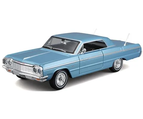 1964 Chevrolet Impala in Metallic Blue - MAISTO