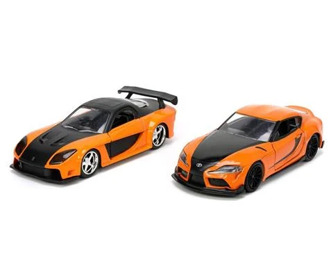 Hans Mazda RX-7 and Toyota GR Supra - Fast and Furious