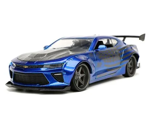 2016 Chevrolet Camaro SS in Blue with Grey Deco - JADA TOYS