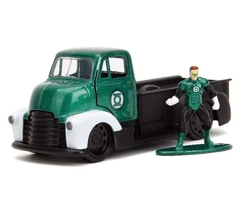 1952 Chevrolet Pickup with Green Lantern Figure - JADA TOYS