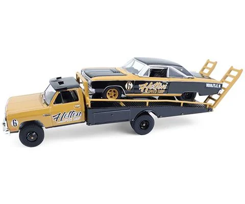 Hotten Speed Shop - 1985 Dodge Ram D350 Ramp Truck with 1965 Dodge Coronet