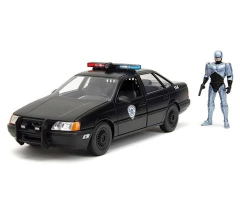 Police - 1986 Ford Taurus Police Interceptor with Figure - RoboCop 1987