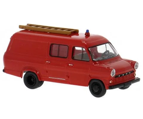 Fire Brigade - 1970 Ford Transit in Red and Black