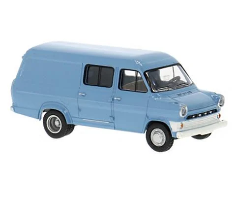 1970 Ford Transit in Light Blue - BREKINA
