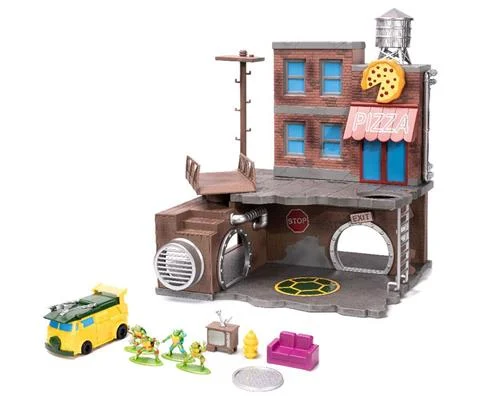 Turtle Lair Nano Scene - Teenage Mutant Ninja Turtles TMNT