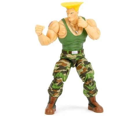 Guile Poseable Figure - Street Fighter