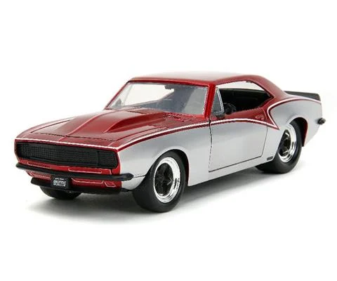 1967 Chevrolet Camaro in Red and Silver - JADA TOYS