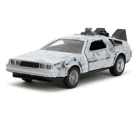 DeLorean Time Machine Frost Version - Back to the Future 1985