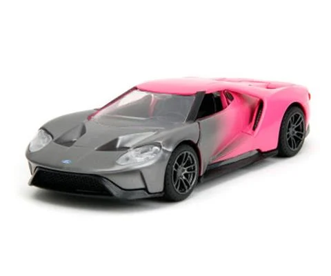 2017 Ford GT in Silver and Pink - JADA TOYS