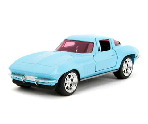 1966 Chevrolet Corvette in Light Blue - JADA TOYS