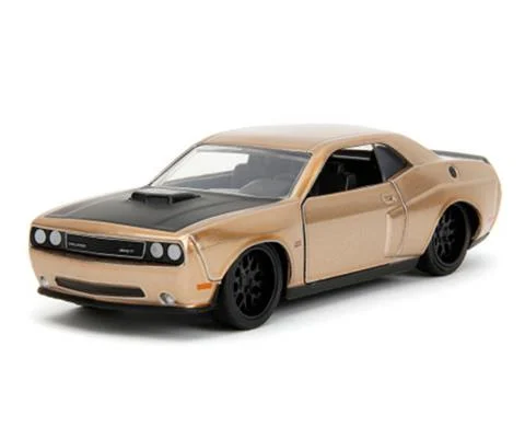 2012 Dodge Challenger SRT8 in Metallic Gold - JADA TOYS