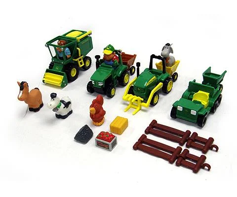 John Deere Fun on the Farm Playset - Big Red Barn Playsets - TBEK34984