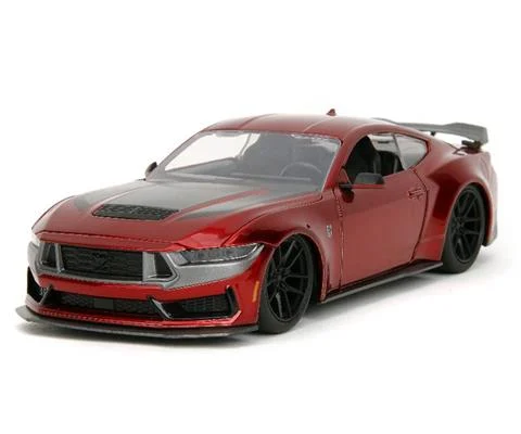 2024 Ford Mustang Dark Horse in Red - JADA TOYS
