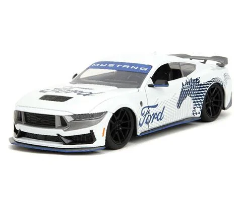 2024 Ford Mustang Dark Horse in White - JADA TOYS
