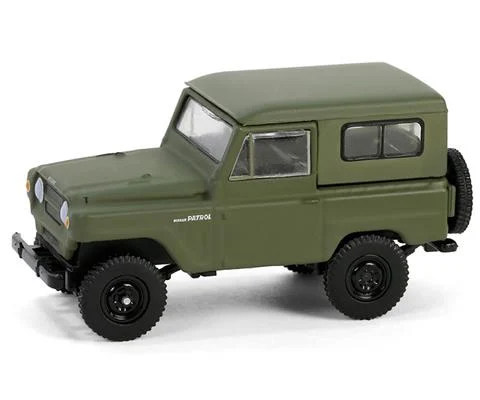 1962 Nissan Patrol in Matte Olive Green - GREENLIGHT