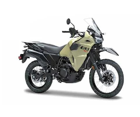 Kawasaki KLR 650 in Creme and Black - MAISTO