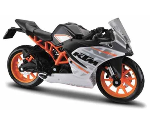 KTM RC 390 in Black and Orange - MAISTO