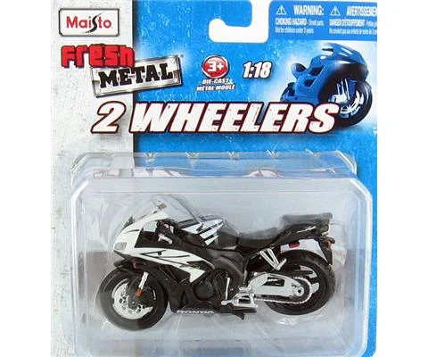 Honda CBR 1000BR Motorcycle in Black and White - Fresh Metal 2 Wheelers Series