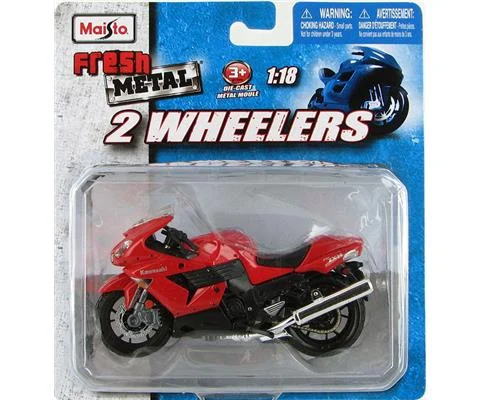 Kawasaki Ninja ZX-14 Motorcycle in Red