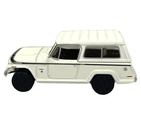1971 Jeep Jeepster Commando in White - GREENLIGHT
