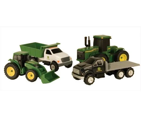 John Deere 4-piece Vehicle Gift Set