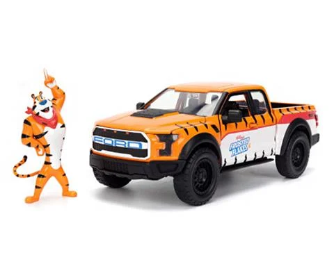 2017 Ford F-150 Raptor Pickup with Tony the Tiger Figure