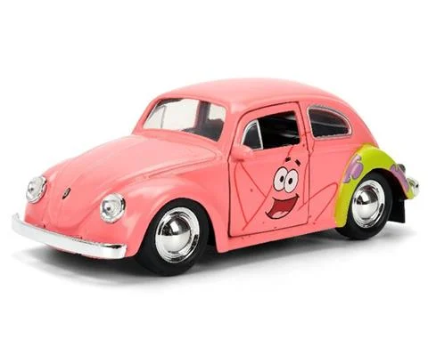 1959 Volkswagen Beetle in Patrick Star Deco - JADA TOYS