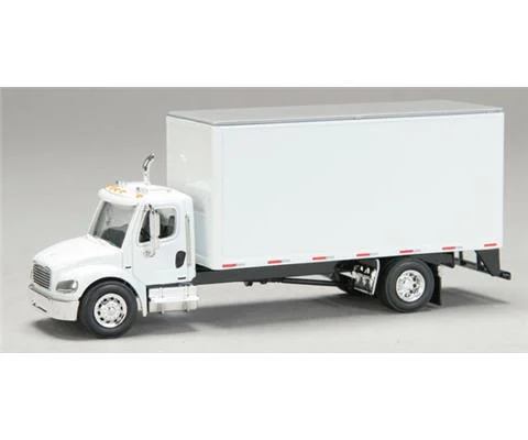 Freightliner M2 Van Box Truck in Blank White - SPECCAST