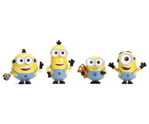 Despicable Me Minions Figure 4-Pack Set - METALFIGS