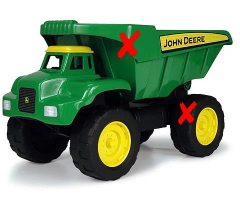 John Deere Big Scoop Dump Truck - LP68421